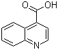 结构式 CAS# 486-74-8, 喹啉-4-羧酸; 4-喹啉甲酸
