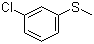 3-Chlorothioanisole molecular structure (CAS 4867-37-2)