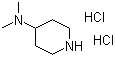 N,N-Dimethylpiperidin-4-amine dihydrochloride molecular structure (CAS 4876-59-9)