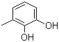 structure of CAS# 488-17-5, 3-Methylcatechol;2,3-Dihydroxytoluene; 3-Methylbenzene-1,2-diol