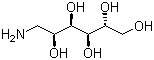1-Amino-1-deoxy-D-sorbitol molecular structure (CAS 488-43-7)
