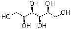 L-艾杜糖醇分子结构 (CAS 488-45-9)