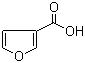 3-糠酸分子结构 (CAS 488-93-7)