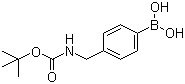 structure of CAS# 489446-42-6, 4-(N-Boc-aminomethyl)phenylboronic acid;4-(tert-Butoxycarbonylaminomethyl)phenylboronic acid
