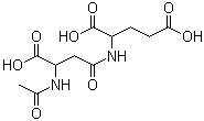 结构式 CAS# 4910-46-7, 司谷氨酸