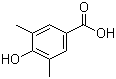 structure of CAS# 4919-37-3, 4-Hydroxy-3,5-dimethylbenzoic acid