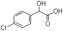 结构式 CAS# 492-86-4, 对氯扁桃酸