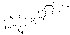 (-)-Marmesinin molecular structure (CAS 495-30-7)