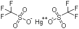 结构式 CAS# 49540-00-3, 三氟甲烷磺酸汞