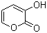 3-羟基-2-吡喃酮分子结构 (CAS 496-64-0)