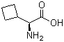 structure of CAS# 49607-08-1, L-Cyclobutylglycine;(S)-alpha-Amino-cyclobutaneacetic acid