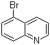 structure of CAS# 4964-71-0, 5-Bromoquinoline