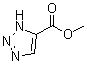 1H-1,2,3-Triazole-5-carboxylic acid methyl ester molecular structure (CAS 4967-77-5)