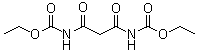 structure of CAS# 49754-15-6, Malonyldiurethane;(3-Ethoxycarbonylamino-3-oxopropionyl)carbamic acid ethyl ester; Diethyl malonylbiscarbamate