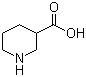 结构式 CAS# 498-95-3, 3-哌啶甲酸