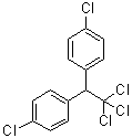 结构式 CAS# 50-29-3, 4,4'-滴滴涕