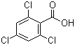 结构式 CAS# 50-43-1, 2,4,6-三氯苯甲酸