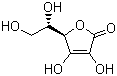 structure of CAS# 50-81-7, L(+)-Ascorbic acid;L-Ascorbic acid; Vitamin C; L-Threo-2,3,4,5,6-pentahydroxy-1-hexenoic acid-4-lactone