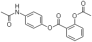 structure of CAS# 5003-48-5, Benorylate;2-Acetoxybenzoic acid 4(acetylamino)phenyl ester