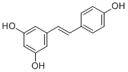 Resveratrol molecular structure (CAS 501-36-0)