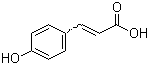 4-Hydroxycinnamic acid molecular structure (CAS 501-98-4)