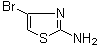 structure of CAS# 502145-18-8, 4-Bromo-2-thiazolamine;NSC 227856