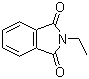 structure of CAS# 5022-29-7, N-Ethylphthalimide;N-Ethyl-1H-isoindole-1,3(2H)-dione; 2-Ethyl-1H-isoindole-1,3(2H)-dione