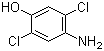 structure of CAS# 50392-39-7, 4-Amino-2,5-dichlorophenol;2,5-Dichloro-4-aminophenol