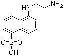 结构式 CAS# 50402-56-7, 5-(2-氨基乙基氨基)-1-萘磺酸