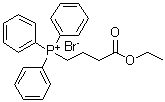 structure of CAS# 50479-11-3, [3-(Ethoxycarbonyl)propyl]triphenylphosphonium bromide;NSC 269919; [3-(Ethoxycarbonyl)propyl]triphenylphosphonium bromide