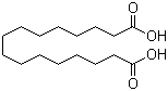 structure of CAS# 505-54-4, Hexadecanedioic acid;Thapsic acid