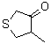 structure of CAS# 50565-25-8, Dihydro-4-methyl-3(2H)-thiophenone;4-Methyl-3-oxotetrahydrothiophene