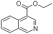 structure of CAS# 50741-47-4, Ethyl 4-isoquinolinecarboxylate