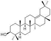 13(18)-Oleanen-3-ol molecular structure (CAS 508-04-3)
