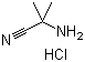 structure of CAS# 50846-36-1, 2-Amino-2-methylpropionitrile hydrochloride;alpha-Aminoisobutyronitrile hydrochloride