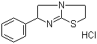 结构式 CAS# 5086-74-8, 盐酸四咪唑; DL-2,3,5,6-四氢-6-苯基咪唑并[2,1-b]噻唑盐酸盐