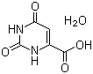 structure of CAS# 50887-69-9, Orotic acid monohydrate;2,6-Dioxo-1,2,3,6-tetrahydropyrimidine-4-carboxylic acid hydrate
