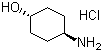 trans-4-Aminocyclohexanol hydrochloride molecular structure (CAS 50910-54-8)