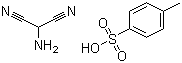 结构式 CAS# 5098-14-6, 氨基丙二腈对甲苯磺酸盐