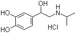 盐酸异丙肾上腺素分子结构 (CAS 51-30-9)