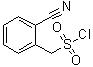结构式 CAS# 51045-34-2, 2-氰基苯甲烷磺酰氯
