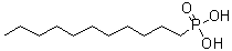 结构式 CAS# 5137-69-9, 十一烷基膦酸
