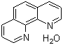 structure of CAS# 5144-89-8, 1,10-Phenanthroline hydrate;o-Phenanthroline monohydrate; 1,10-Phenanthroline monohydrate