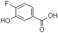 结构式 CAS# 51446-31-2, 4-氟-3-羟基苯甲酸