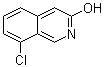 structure of CAS# 51463-18-4, 8-Chloroisoquinolin-3-ol;8-Chloro-3(2H)-isoquinolinone