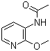 结构式 CAS# 51468-07-6, 3-乙酰氨基-2-甲氧基吡啶