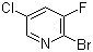 structure of CAS# 514797-97-8, 2-Bromo-5-chloro-3-fluoropyridine