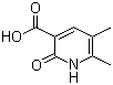 structure of CAS# 51727-05-0, 5,6-Dimethyl-2-oxo-1,2-dihydropyridine-3-carboxylic acid