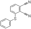 结构式 CAS# 51762-68-6, 3-苯硫基邻苯二甲腈