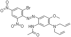 Disperse Blue 291G molecular structure (CAS 51868-46-3)
